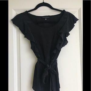 Banana Republic Woman’s Black Silk Top